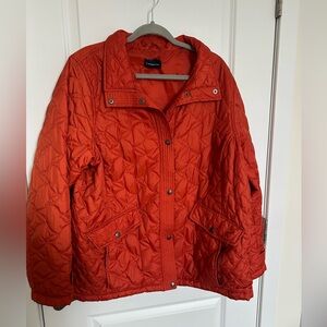 Lands end orange spring jacket
